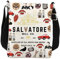 Vampir-Tvd-Umhängetasche, Vampir-Tvd-Geschenke, Mystic Falls, Geschenke, Vampir-TV-Show, inspiriertes Geschenk, Vampir-Fandom-Geschenk, Schultertasche, weiß, 8.26*5.9 inches