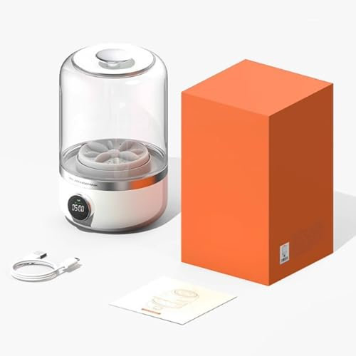 Underwear Washer, Portable Rechargeable Mini Washing Machine for Underwear, Rechargeable 4000mAh, Cordless Small Laundry Machine Ideal for Home, Apartment, Travel, Camping (1pcs)