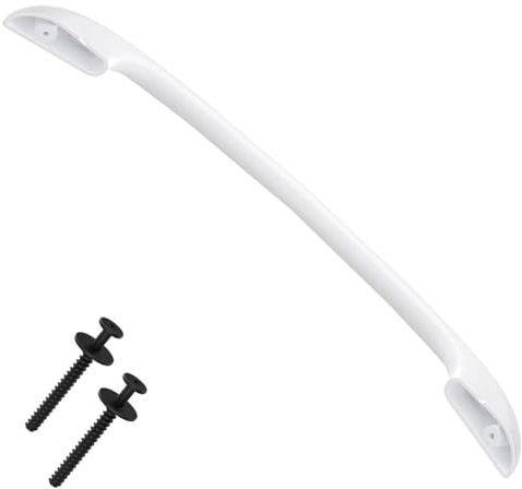Luobannm Reemplazo de Manija de Puerta de Horno Compatible con 316443601, Manija de Puerta de Horno con Tornillos