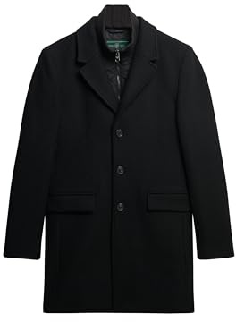 Superdry Herren Eleganter Zwei-in-Eins Stadtmantel