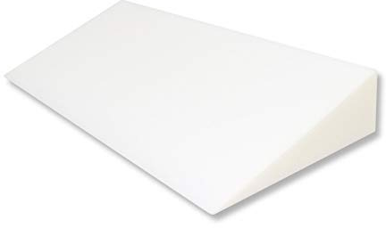 Fränkische Schlafmanufaktur Keilkissen Bettkeil Poly 14,5/1cm für Matratzen und Wasserbetten Breite 100cm
