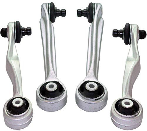 D2P Suspension Control Arms Pair Replacement Upper Front and Rear Compatible With 1995-2005 Audi A4 B5, A6 C5, VW Passat 3B2, 3B3 Replaces 4D0407510F