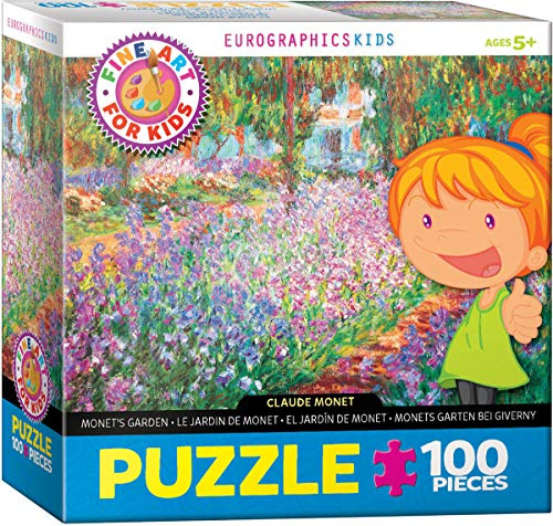 Monet's Garden by Claude Monet 100-Piece Puzzle