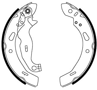 TRW GS8814 Brake Shoes and Accessories