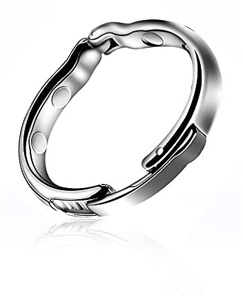 SXOVO Anneau de prépuce pour pénis, anneau pénien, anneau de gland en acier inoxydable.