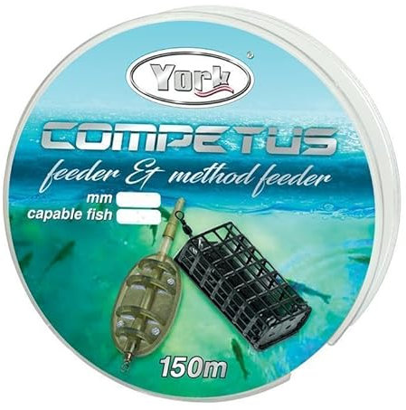 Angelschnur York Competus Method Feeder 0,16-0,30mm 150m Monofile (0,18mm / 8kg)