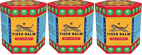 Balsamo di tigre, unguento rosso, 21 g, 3 pezzi