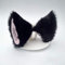 1 Paar Plüsch-Katzenohren Haarspange Katzenohren Kopfbedeckung Kostüm Haarspange Cosplay Kleidung Cosplay Party Kostüm Kopfbedeckung Niedliche Tierhaarnadeln Handgemachte Katze Kopfschmuck (Schwarz)