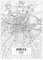 Petra Pan Städteposter München in schwarz-weiß · Wandbild mit Stadtplan · DIN A3 (29,7x42cm) · als Deko oder Geschenkidee · Var. F