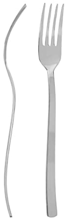 INOXPRAN - Forchetta da Tavola VENEZIA, Realizzata in Acciaio Inossidabile, Resistente e Duratura, Design Elegante e Moderno, 100% Made in Italy, Lavabile in Lavastoviglie