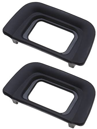 YINETTECH 2 Pezzi DK-20 Oculare Oculare Fotocamera Protezione Mirino Di Ricambio Compatibile con Nikon D3000 D3100 D3200 D5100 D60 D70S D50 D40 D40X