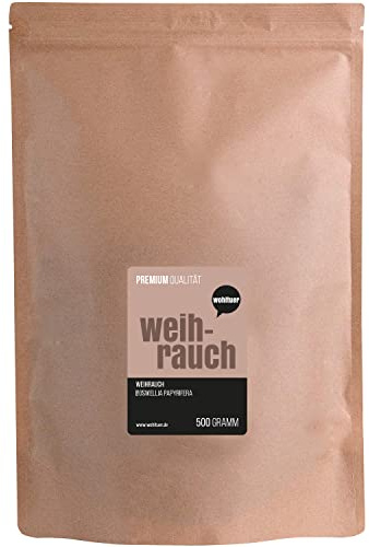 Wohltuer Weihrauch aus Äthiopien aus zertifizierter Wildsammlung 500g