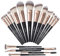 MAANGE Pinselset Makeup Professionelle Make up Pinsel Set 18 Stück Premium Synthetische Make Up Pinsel Stiftung Pinsel Blending Gesicht Pulver Blush Lidschatten Schminkpinsel