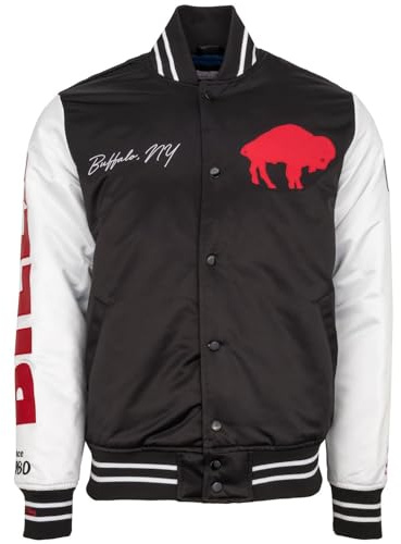 Mitchell & Ness M&N Varsity Satin Jacke - NFL Buffalo Bills - XL