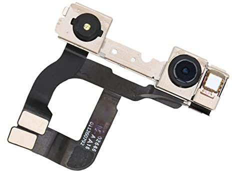Vomeko Cavo Flessibile per Fotocamera Frontale con Sensore di Luce per iPhone 12 Compatibile con Apple iPhone 12 Include Staffa in Metallo, Cavo Flessibile per Microfono E Adesivo Adesivo.