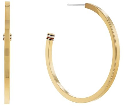 Tommy Hilfiger Jewelry Creolen für Damen aus Edelstahl Gelbgold - 2780774