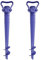 H HANSEL HOME Soporte para Sombrilla Playa Sujeta Sombrillas Base de Sombrilla Playa - Lila x 2