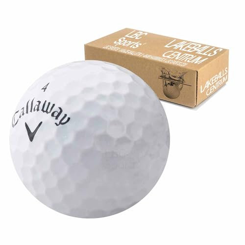 50 Callaway Mix Golfbälle/Lakeballs QUALITÄT AAA/AA Weiss Im Netzbeutel