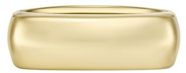 Fossil Damen-Siegelring Heritage D-Link Glitz Edelstahl goldfarben, JF045867109