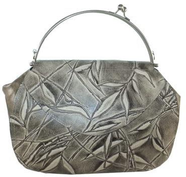 déqua Unikat Tasche grau-braun