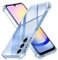 iVoler Cover per Samsung Galaxy A25 5G, Custodia Antiurto Trasparente per Assorbimento degli Urti con Paraurti in TPU Morbido, Sottile Morbida in Silicone TPU Protettiva Case