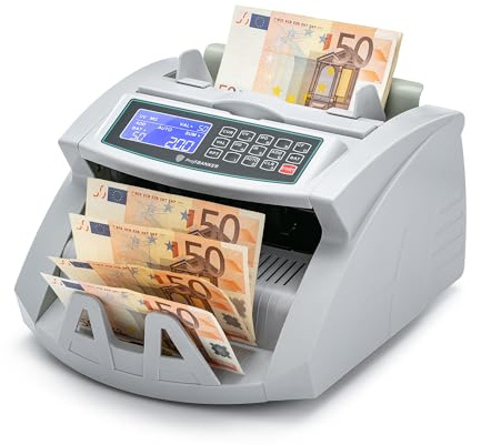 ProfiBANKER 2550 sedelräknare att erbjuda sedelräkning och summering av värden - sedelräknare med falsk sedelupptäckt på MG-UV-IR