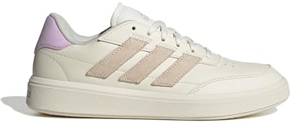 adidas Womens Courtblock Sneaker, White, 7