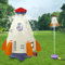 IXYHKB Water Rocket, Rocket Sprinkler Launch Water Rocket Toys, Water Rocket Launcher Kit With 4M Water Pipes And Fitting, Outdoor Sprinkler Toy For Kids Boys Girls, Summer Garden Water Spray Toys