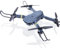 Faltbare Drohne mit HD-Kamera & Live-Übertragung – RC Quadrocopter für Anfänger & Kinder – 360° Flip & Höhenhaltefunktion (Dunkelgrau, Akkus: 3 St.)