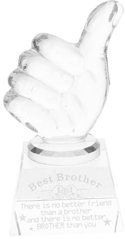 HOUDERCO Kristalltrophäe Transparent Für Dekoration Auszeichnung Wettbewerbspreis Partygeschenk Schreibtischdekoration Durchsichtige Trophäe Für Zuhause