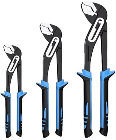 BADIKA Multifunktionszange 1 stücke Wasserpumpenzange Multifunktionale Universal-Rohrzange Offene Rohrzange Großspitzzange Universalschlüssel Wasserrohrwerkzeug(10 inch)