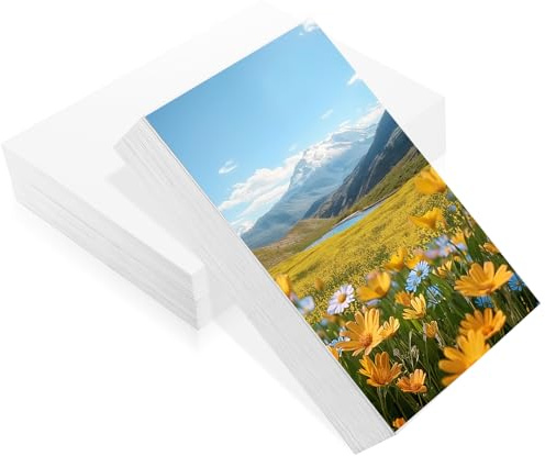 200 Blatt Fotopapier 10x15 cm, 230g/m² Photo Paper für Tintenstrahldrucker, Fotopapier für Laserdrucker, 4x6 Zoll Inkjet Hochglänzend Foto Papier