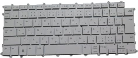 Notebook Backlit Keyboard For LG 14Z90R 14Z90R-G 14Z90R-K 14Z90R-N 14Z90R-Q Japanese JP White No Frame New