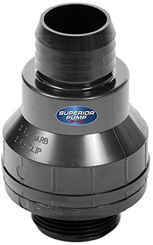 Superior Pump 99507/SC125B Clapet anti-retour thermoplastique 3,8 cm