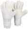Renegade GK Fury Avalanche Torwarthandschuhe Mit Pro-Tek Finger Schutz | 4mm Giga Grip & 4mm Duratek | Weiß Fußball Torwart Handschuhe (Größe 8, Jugend-Erwachsener, Roll Cut, Level 4)