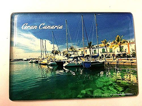Gran Canaria, Spanien, Spain -Souvenir-Kühlschrankmagnet Fridge Magnet 010122 Reiseandenken