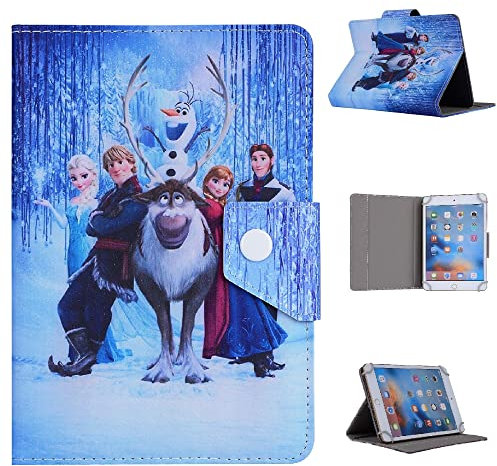 Frozen Kids Tablet Case for Huawei MediaPad T5 10 10.1 2018 protective stand up flip Cover (Huawei MediaPad T5 10 10.1 2018, Frozen)