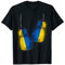 Ukrainische Boxer-Fans Geschenke Flagge Kampfhandschuhe Ukraine Boxen T-Shirt