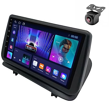 Android 12.0 Radio para Renault Clio 3 Clio 2006-2019 2 DIN de Coche navegador Pantalla táctil Reproductor Multimedia 4G Carplay Auto GPS Bluetooth Estéreo (M150S 4core 2+32G)