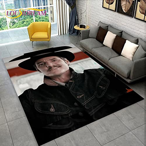 YZGAH Jose Pedro Balmaceda Pascal Fotobereich Teppich, Teppich Teppich Für Zu Hause Wohnzimmer Schlafzimmer Sofa Fußmatte Dekor, Kinder rutschfeste Bodenmatte 3D V9237 120X180Cm