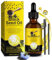 KLLALO Bio Schwarzkümmelöl 60ml - Glasflasche + Pipette + Pinsel, Nigella Sativa Schwarzkümmelöl gegen Haarausfall, Schwarzkümmelöl für Akne und Mitesser - Black Cumin Seed Oil