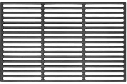 Denmay 54 x 34 cm Cast Iron Cooking Grate for Gas Grill, Charcoal Grill, BBQ and More, Cast Iron Grate Enamelled Replacement Parts, Pack of 1