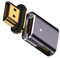 cablecc 8K Magnetic Male to Female 90 Degree Right Angle Type A HDMI 2.1 Straight Video Adapter for Laptop HDTV