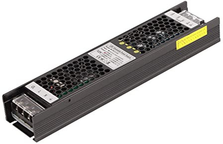 DEWIN Dimmbares Netzteil, 120 W Dimm-Netzteil, Aluminiumlegierungsgehäuse Mit SCR 0-10 V PWM DALI-Steuerungsmethode(12V 10A)