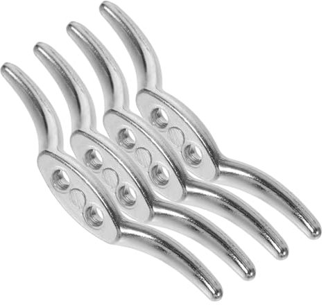 OUNONA 4pcs Cord Cleats Metal Window Cord Winders for Safety Versatile Accessories for Blinds Space-Saving Design Easy Installation for Home Decor