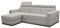 SEELLOO Ecksofa Stoff Couch Sofa mit Schlaffunktion Bettkasten Schlafsofa Polsterecke Couchgarnitur Ecke Bettcouch Universal Rechts | Links 240x173x106 Hell Grau