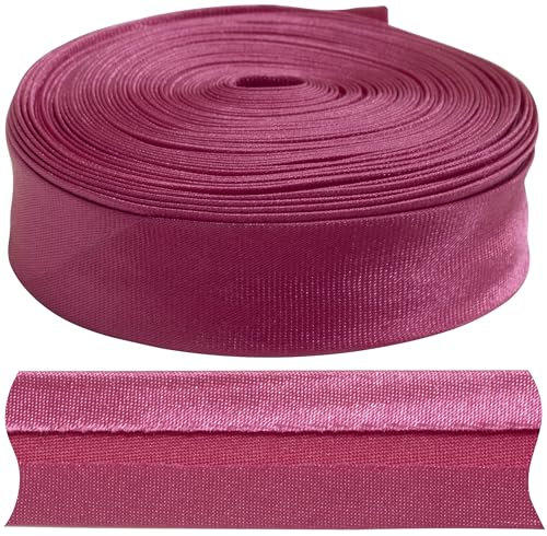 AERZETIX - C77345 - Gefaltetes schrägband 9 Meter x 18mm - aus Polyester - Farbe helles lila