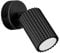 SOLLUX lighting Wandleuchte Innen Wandlampe Aluminium 1 Flammig Mit Schalter 8 x 16 x 16 cm Karbon Schwarz