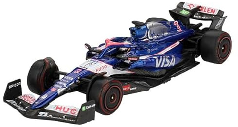 Truescale Miniatures Mini GT MGT01006-L - Visa RB Vcarb 01#3 Daniel Ricciardo Bahrain GP 2024 - Maßstab 1/64 - Modellauto
