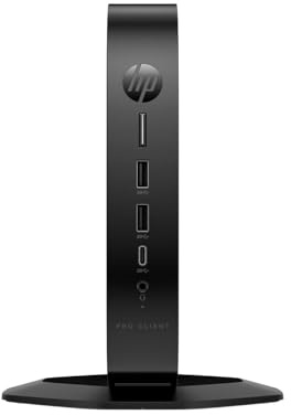 HP Pro t550 - Thin Client - USFF - 1 x Celeron J6412 / 2 GHz - RAM 8 GB - Flash 32 GB - eMMC - UHD Graphics - 1GbE ThinPro - Monitor: keiner - Tastatur: Deutsch